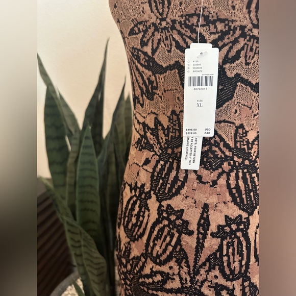 Anthropologie Mock-Neck Cap-Sleeve Slim Knit Dress - Picture 11 of 11